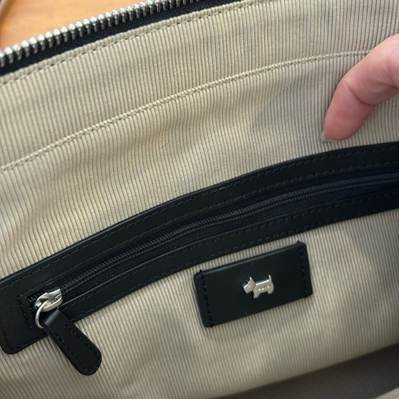 RADLEY LONDON MAPLELOMWAY BAG 2-Way Handbag Crossbody NWT Black Pebble Leather🖤 - Picture 14 of 17